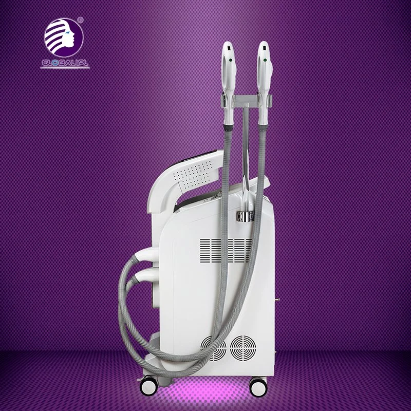 4 Handpiece Beauty Machine IPL + E Light + RF + YAG