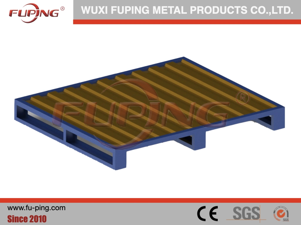 Plus durable que pour le stockage de palettes en plastique TABLETTE PLANCHE de palettes en acier de l'entrepôt empilable