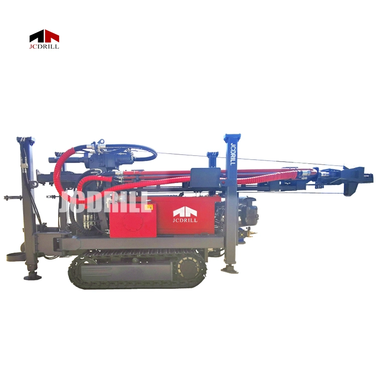 Crawler Type Mobile Hydraulic Mining Rock Core DTH Rotary Deep Borehole Ground Water Well Drilling Rigs Oil Drilling Equipment Rotary Drill Rigs Machine