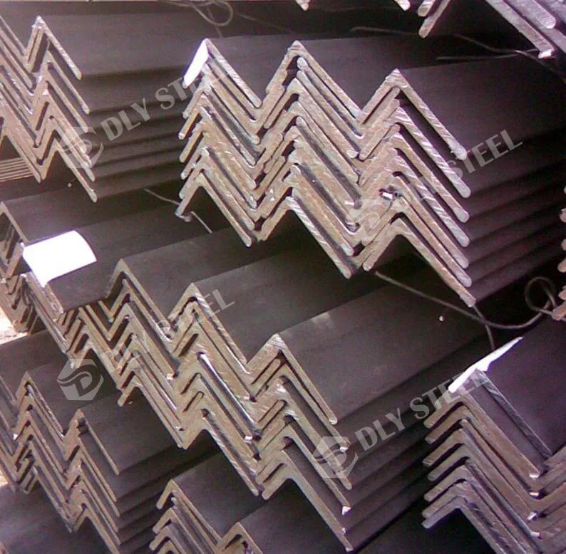 الفولاذ الهيكلي ذي خط زاوي ASTM A36/A53/Q235 أنواع مشقوقة من الفولاذ الكربوني الزاوية