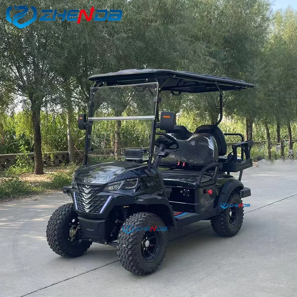 2023 New Model AC Motor 6 Seats Electric Hunting Buggy Golf Cart