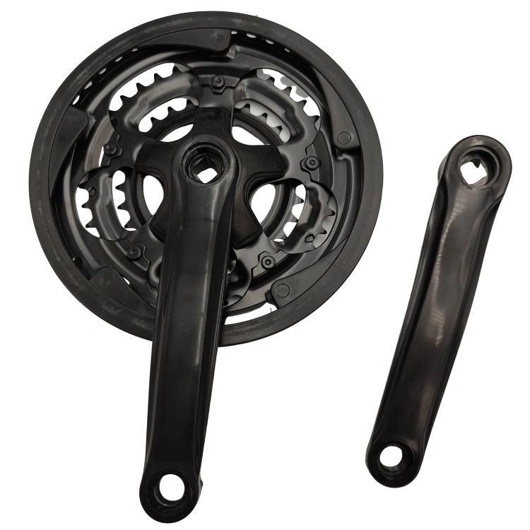 Road Bicycle Chainwheel and Crank Sets Carbon Steel Bicycle Freewheel Crank for Mountain Bike