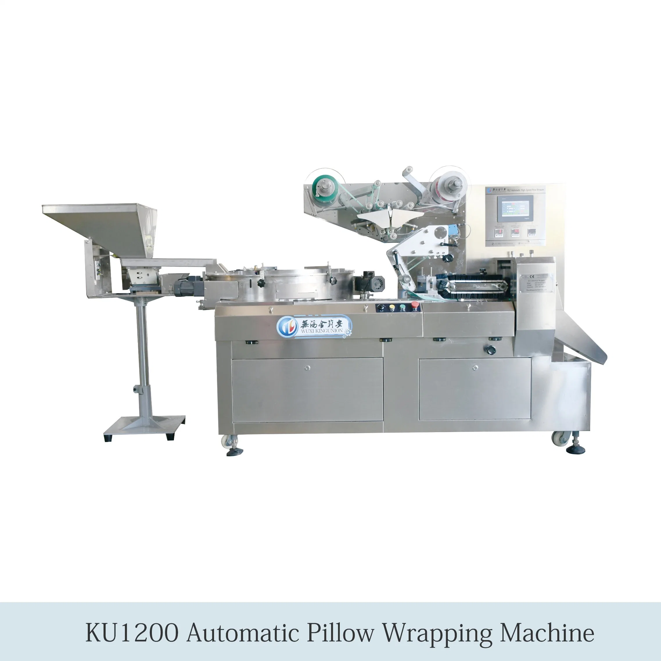 PLC Automatic Candy Flow Packing Machinery (KU1200)