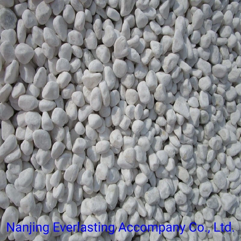 Pure White China Polished River Rock Stone Pebbles Tumbled