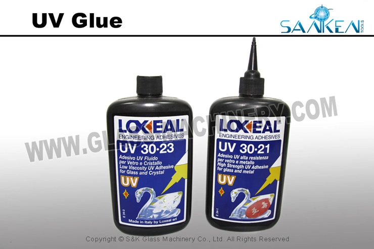 Vidrio Sanken pegamento UV de alta calidad para el procesamiento de vidrio de vidrio máquina de cola de resina UV