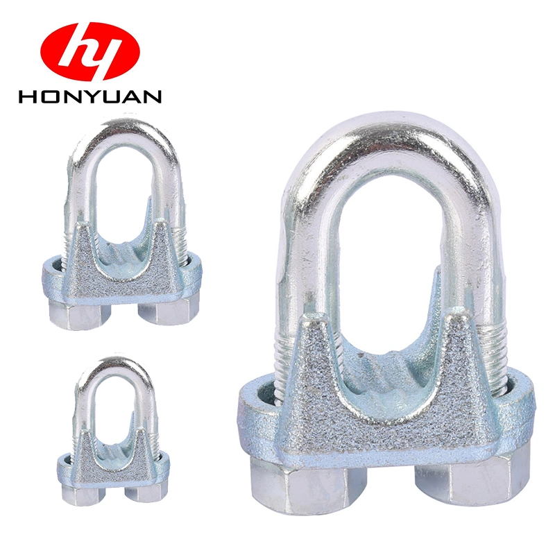 Electric Cable Connector Clamp Stainless Steel Wire Rope Clip