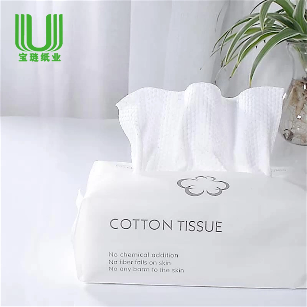 Wet and Dry Dual-Use Strong Absorbent Disposable Cotton Paper Towel Disposable Wet Wipes Beauty Face Towel