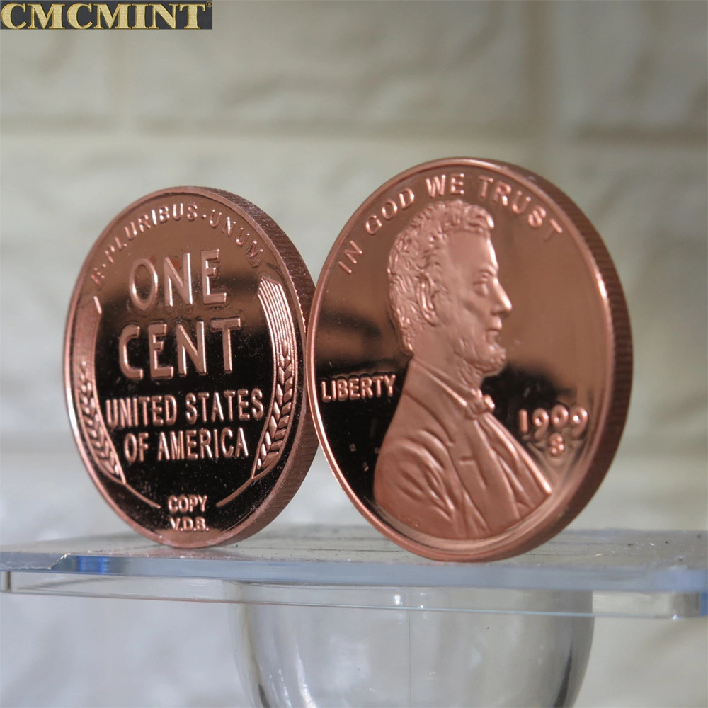 الجملة رخيصة Monedas Zinc Alloy المعدنية Coins Antique Challenge مزدوج شركة كوين القديمة للتصميم مجموعة كوين الخاصة بالسفارة الأمريكية