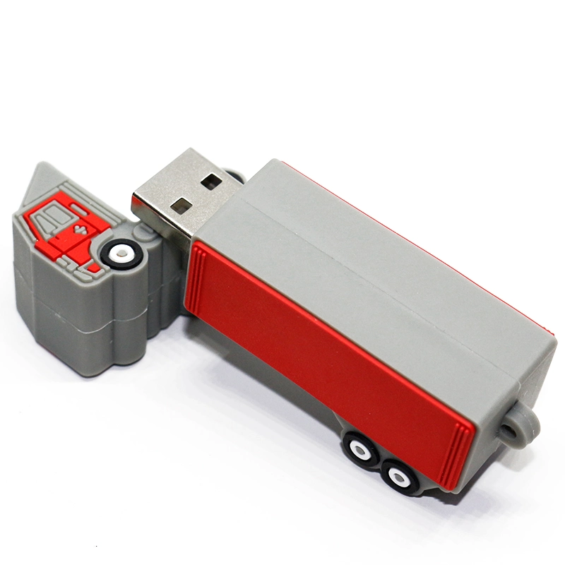 Unidade Flash USB Cartoon Dom promocionais de formato do carro elevador PVC Formato Personalizado Pen Drive USB Drive Pen Drive USB