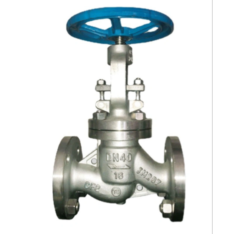 API de venda direta de fábrica de aço inoxidável Válvulas globo manual válvula globo de flange ANSI