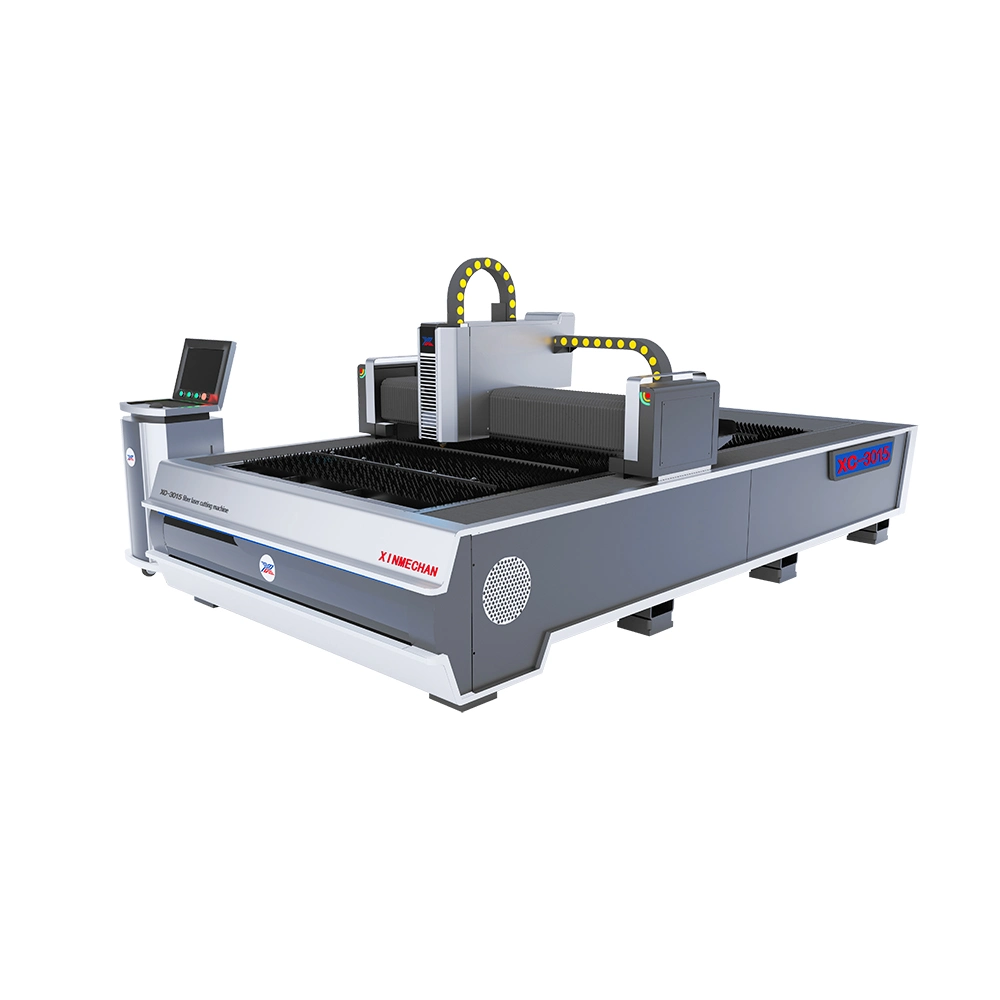 Optic Fiber Laser Power Sheet Metal Plate Cutting Machine with 3 Meter Table 1kw 2 1 3 4 mm