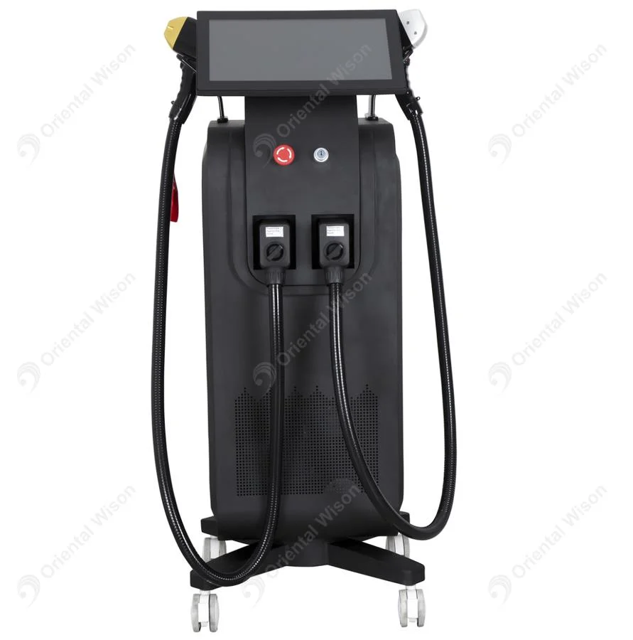 Diode Laser 755 808 1064 Nm Single Handle 100% Painless Diode Laser Hair Removal Beauty Salon Equipment