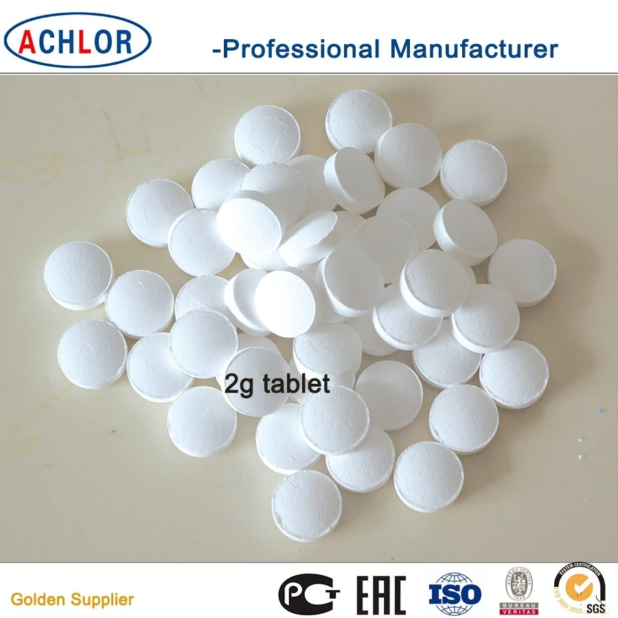 90% TCCA Desinfektionsmittel Chlortabletten 3" Chlortabletten