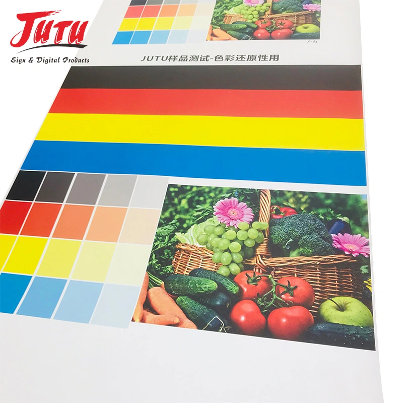 Jutu Tightly Knit Printable Raw Fabric Polyester Canvas with Matte or Finished Surface