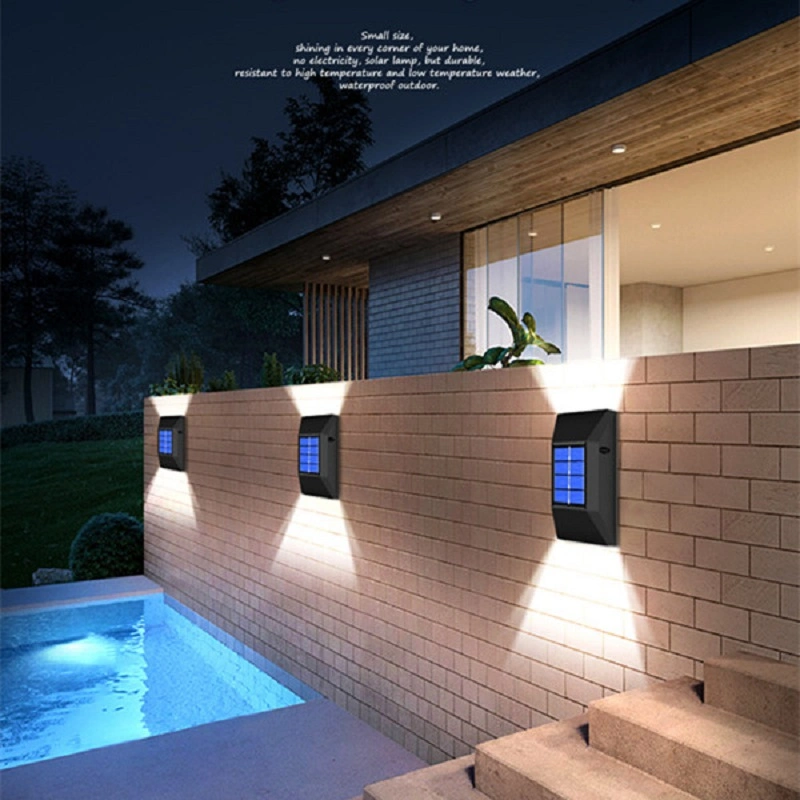 Solar Panel Lights LED Wall Light Street Lighting Holiday Decoration Pathway Lamp