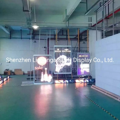 H3.91-V7.81 Glass Panel Transparent LED Display Screen