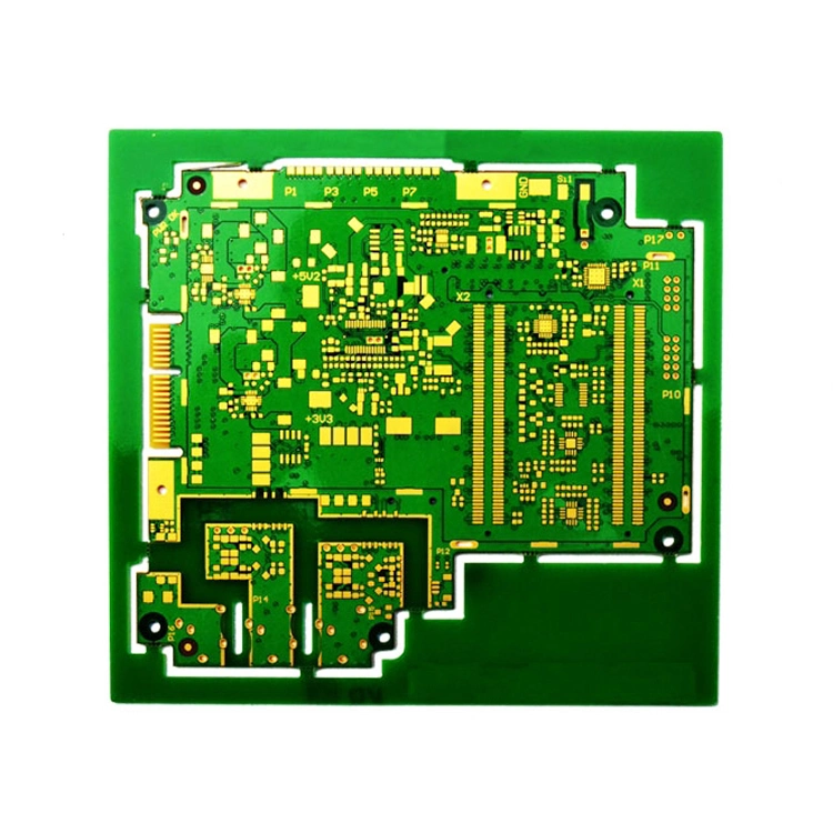 مجموعة لوحة PCB الأصلية من المصنع 6 طبقات 3 أونصات اتصال متبادل عالي الكثافة لوحة دائرة دائرة HDI متعددة الطبقات