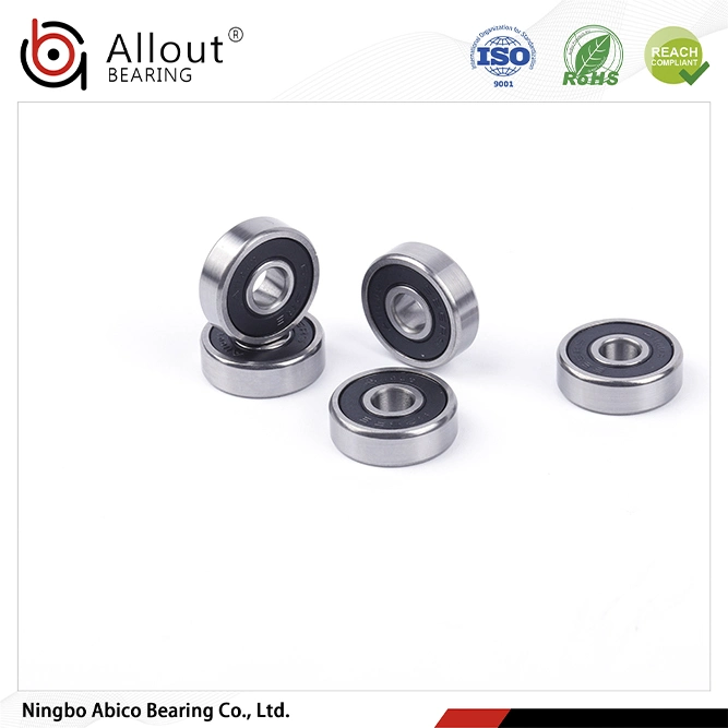 4X13X5mm;5X16X5mm;6X19X6mm;624 625 626 RS Zz Non-Angular Contact  Deep Groove Ball Bearing for Toy /Fan /Electric Bike/Roller /Air Conditioner /Motor Tool Parts