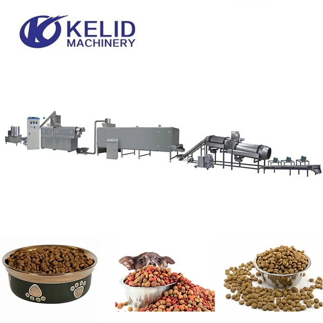 Pet Food Dog Cat Bird Fish Feed Machine Produktionslinie