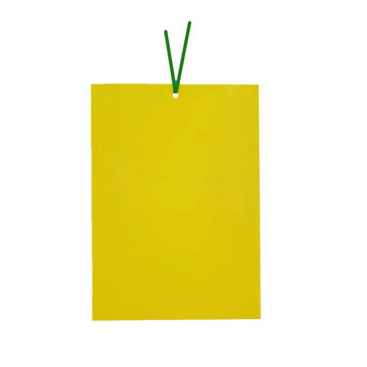 Farm Orchard Garden Plastic Board Yellow Sticky Insect Glue Trap Killer