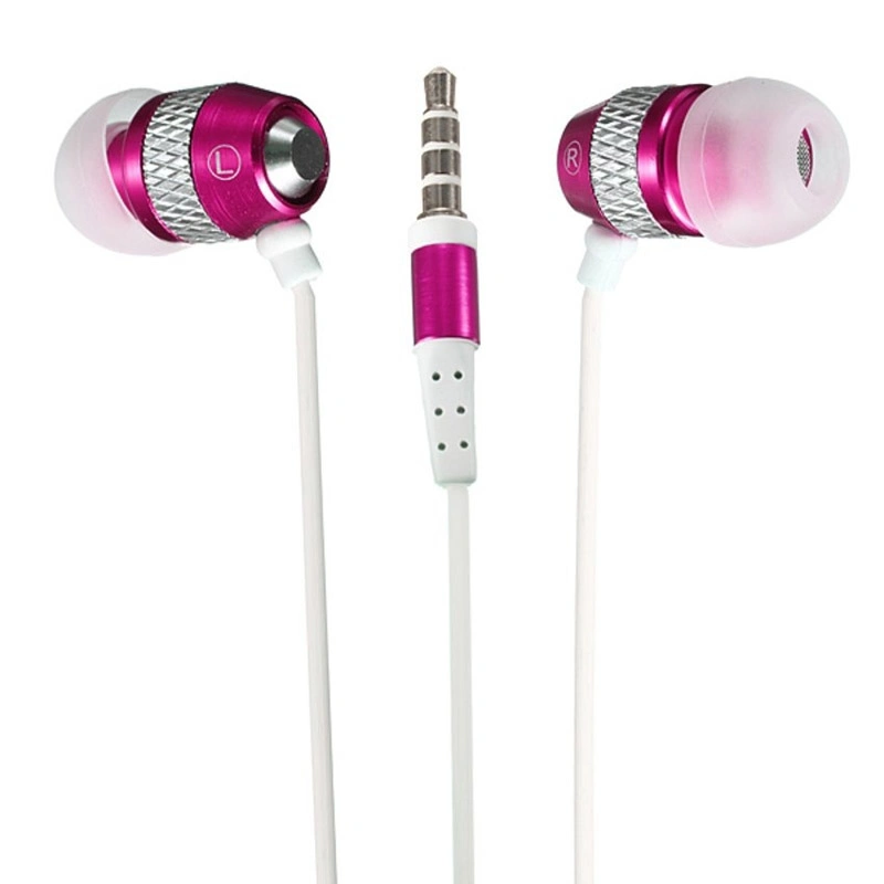 HiFi Stereo Sound in Ear Sports Metal Earbuds for MP3 MP4 Players