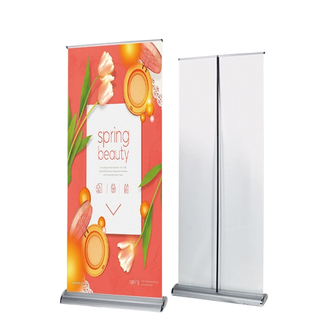 Teardrop Lightweight Table Mini Roll up Banner Stand for Decoration/Advertising