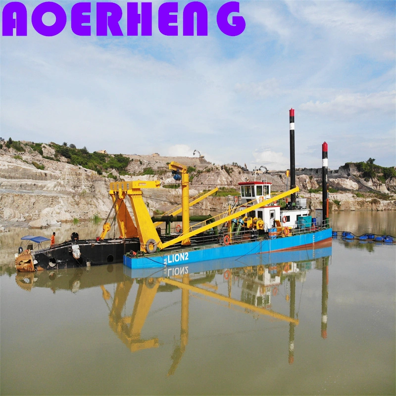 Diesel Engine Power Cutter Suction Sand Dredging Equipment for River