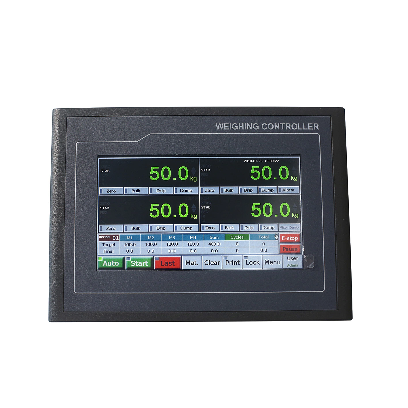 Supmeter 4 Digital indicador de célula de carga Indicador de pesaje Checkweigher alarma controlador