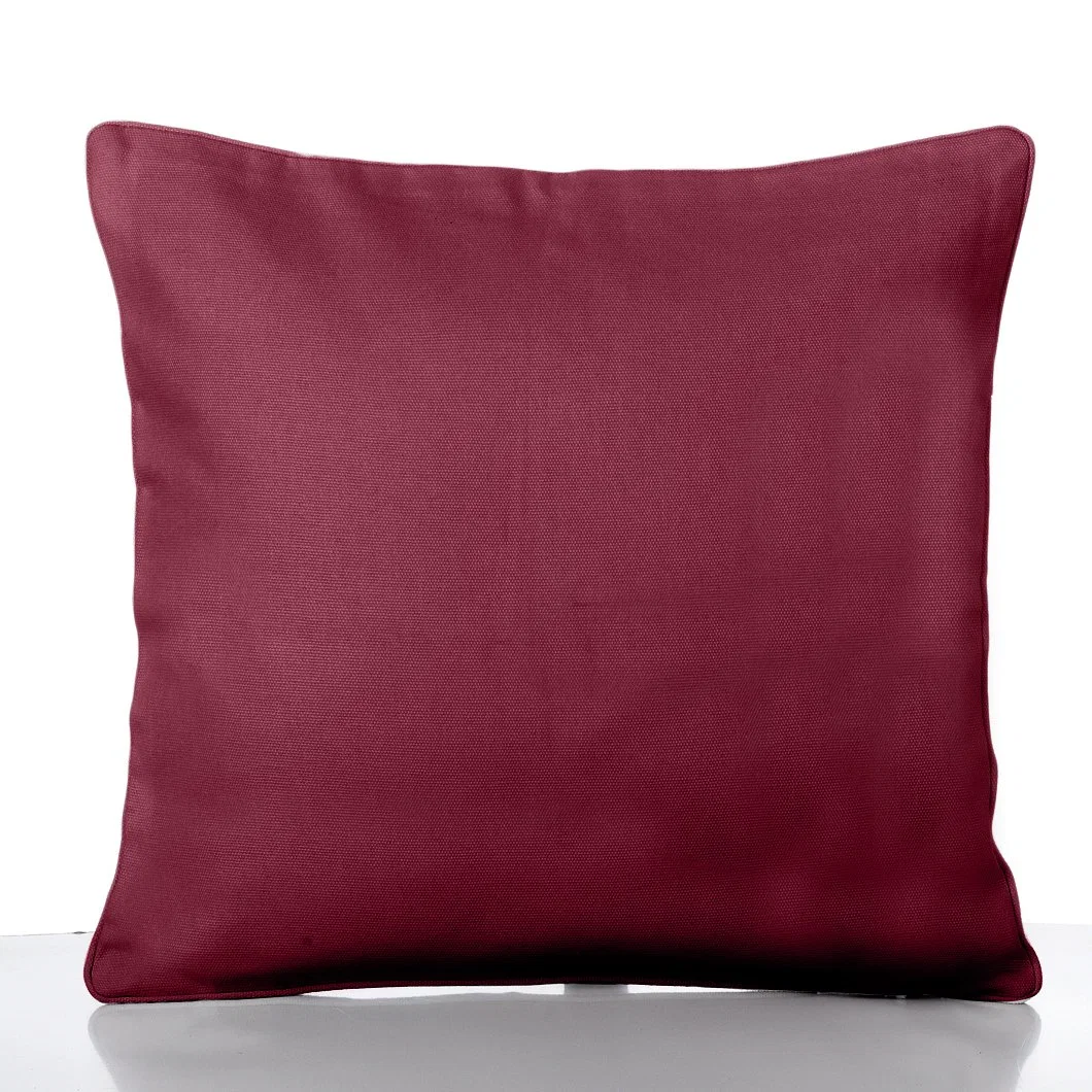 Decorative Pillows Solid Color Cotton Cushion Cover for Home Decor Sofa Cushion