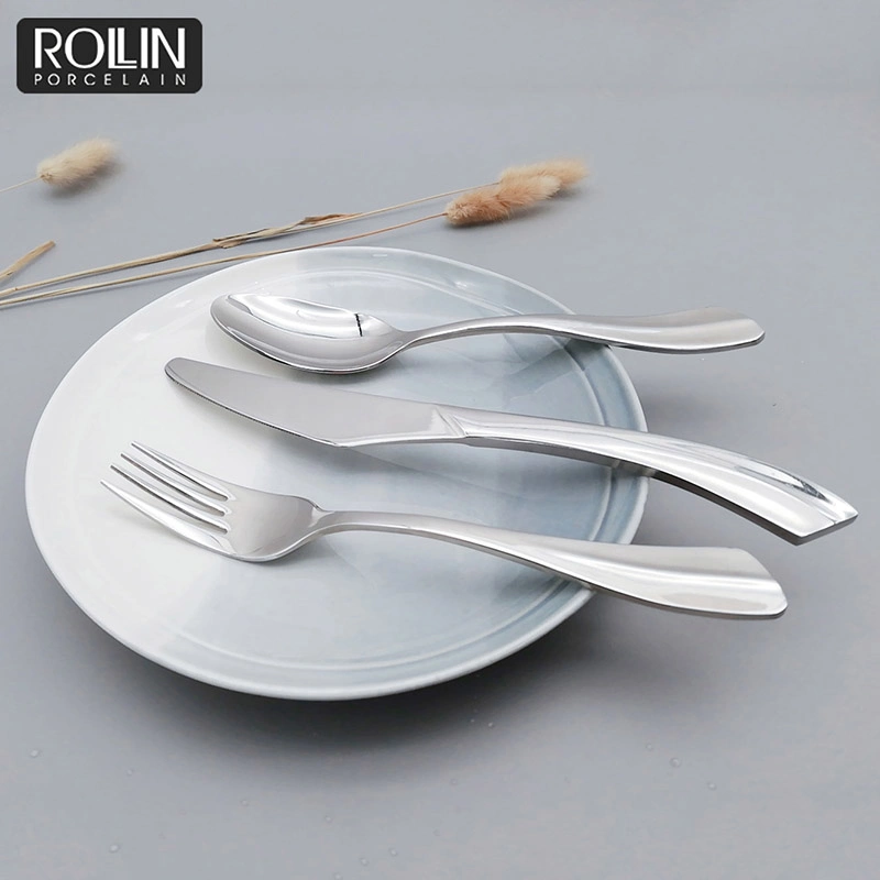 Brilliant Silver 18/10 Stainless Steel Cutlery, Wedding/Restaurant /Fork Spoon /Flatware/Set