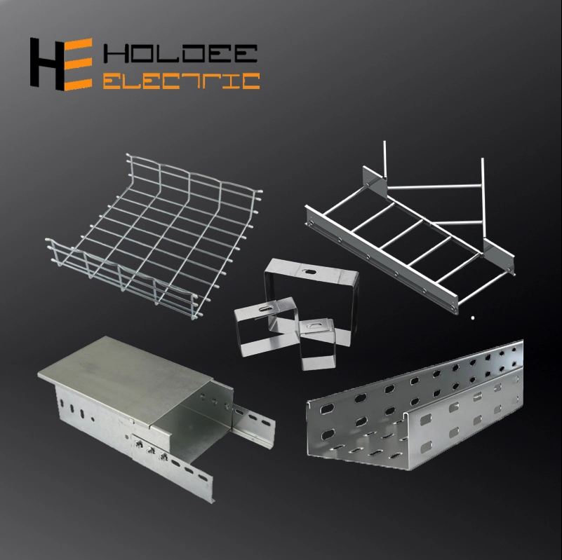 China Manufacturer Galvanized Steel Metal Perforated Slotted Cable Tray