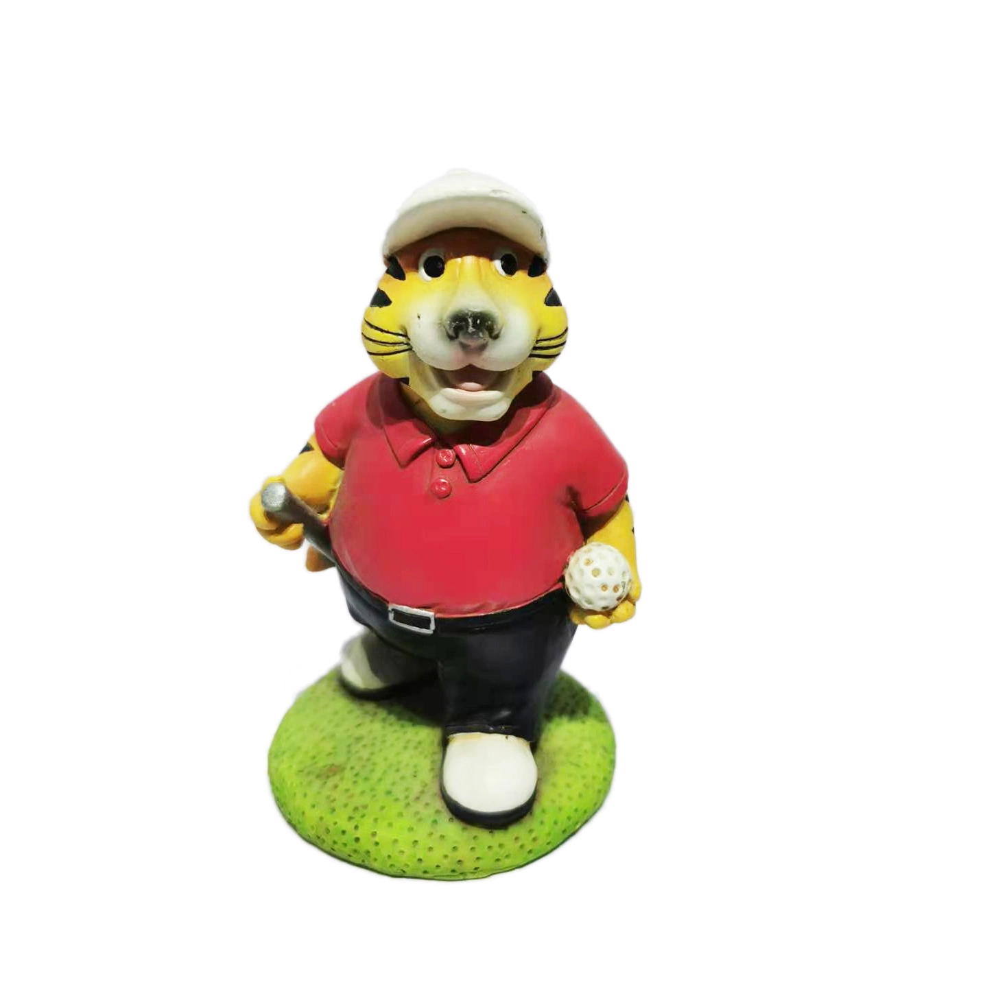 Mini produits à prix réduit résine tigre Statue Animal Craft pour cadeau