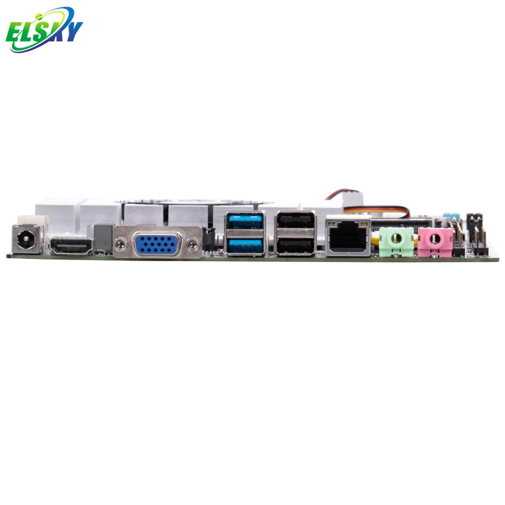 Elsky Junta Mini PC basado en Tel Skylake U I7 I3 I5 de doble de 32 GB de DDR3 CC12V/19V compatible con Win10 con el procesador Placa base Linux