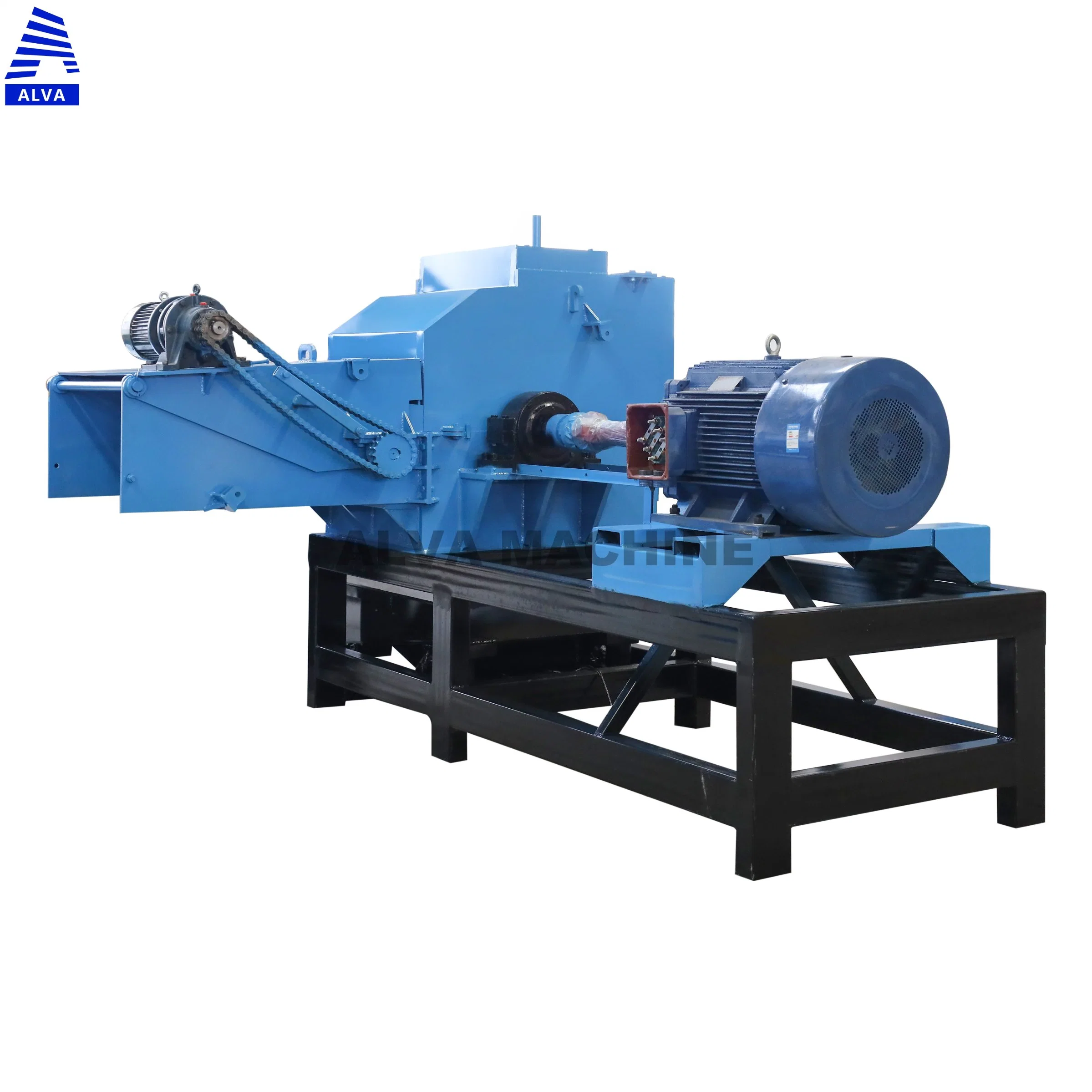 China Alva Machine Plastic Crusher/Plastic Machine Factory Price Plastic Crusher PVC PP PE Shredding Machine Plastic Waste Recycling Equipment for Sale