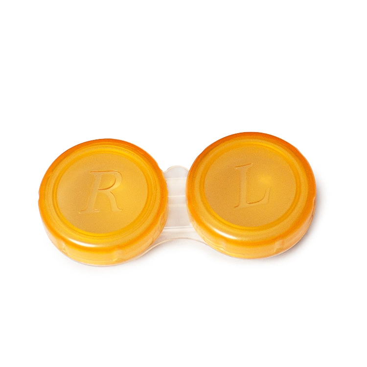 Color de la fabricación de lentes de contacto de plástico para almacenar lentes de contacto.
