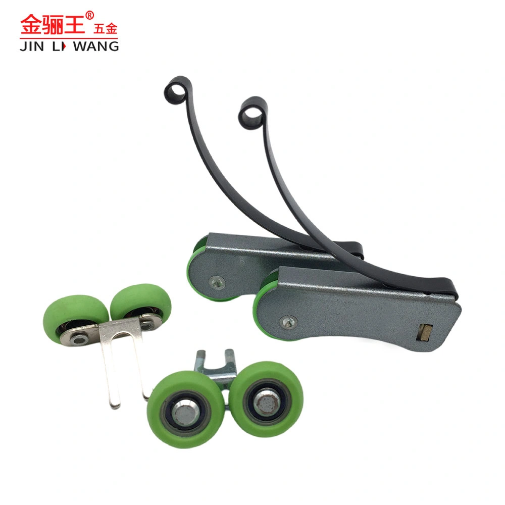 TUV Certificate Plastic Nylon Pulley Metal Iron Housing Sliding Wardrobe Door Roller Wheel with Bearing