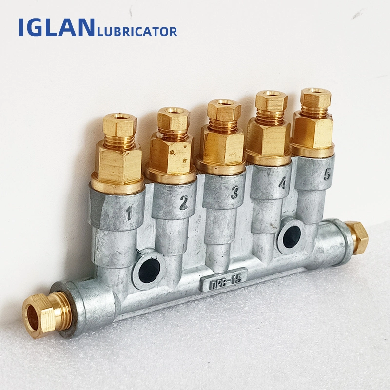 Iglan Electric Gear Pump Parts Single Pressurization Thin Oil Fitting Distribution Valve