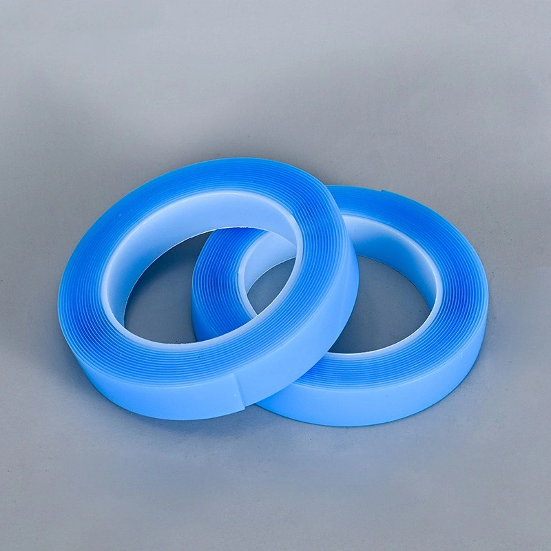 2mm*3cm*2m cinta Nano de doble cara, cinta adhesiva acrílica de doble cara de altas prestaciones, cinta de montaje transparente, cinta Nano de película azul y extraíble en caja de papel