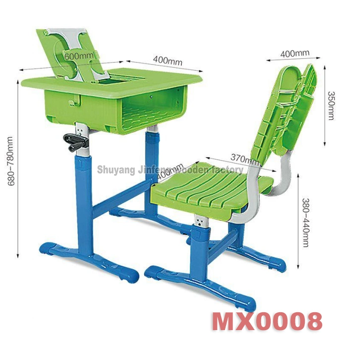 أثاث Mx0037 مكاتب مدرسة الارتفاع ومجموعة المقاعد قابلة للضبط