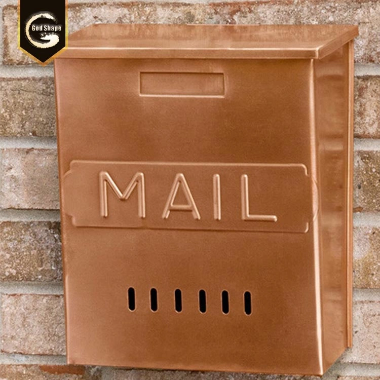 Stainless Steel Paper Metal Case Letters Box Home Mailboxes -0418L