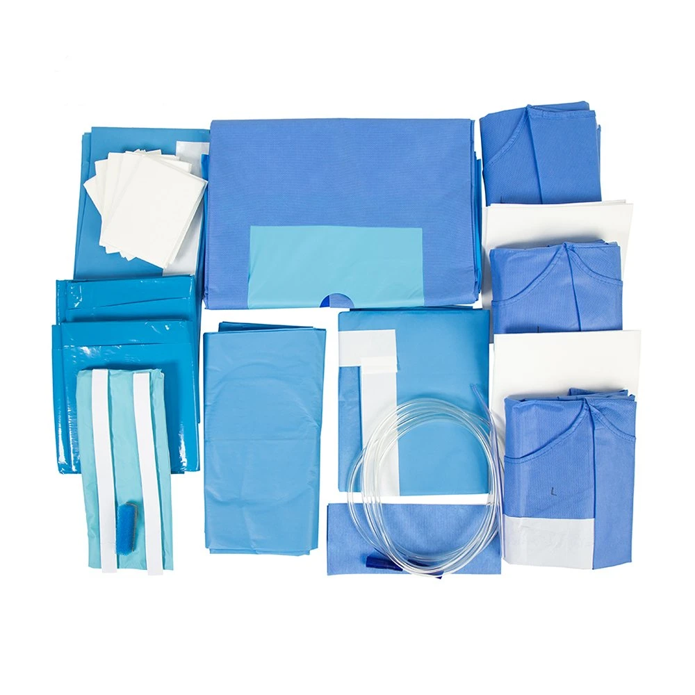 Kit de consommables médicaux personnalisés et approuvés pour usage unique, champ de film chirurgical stérile Packs