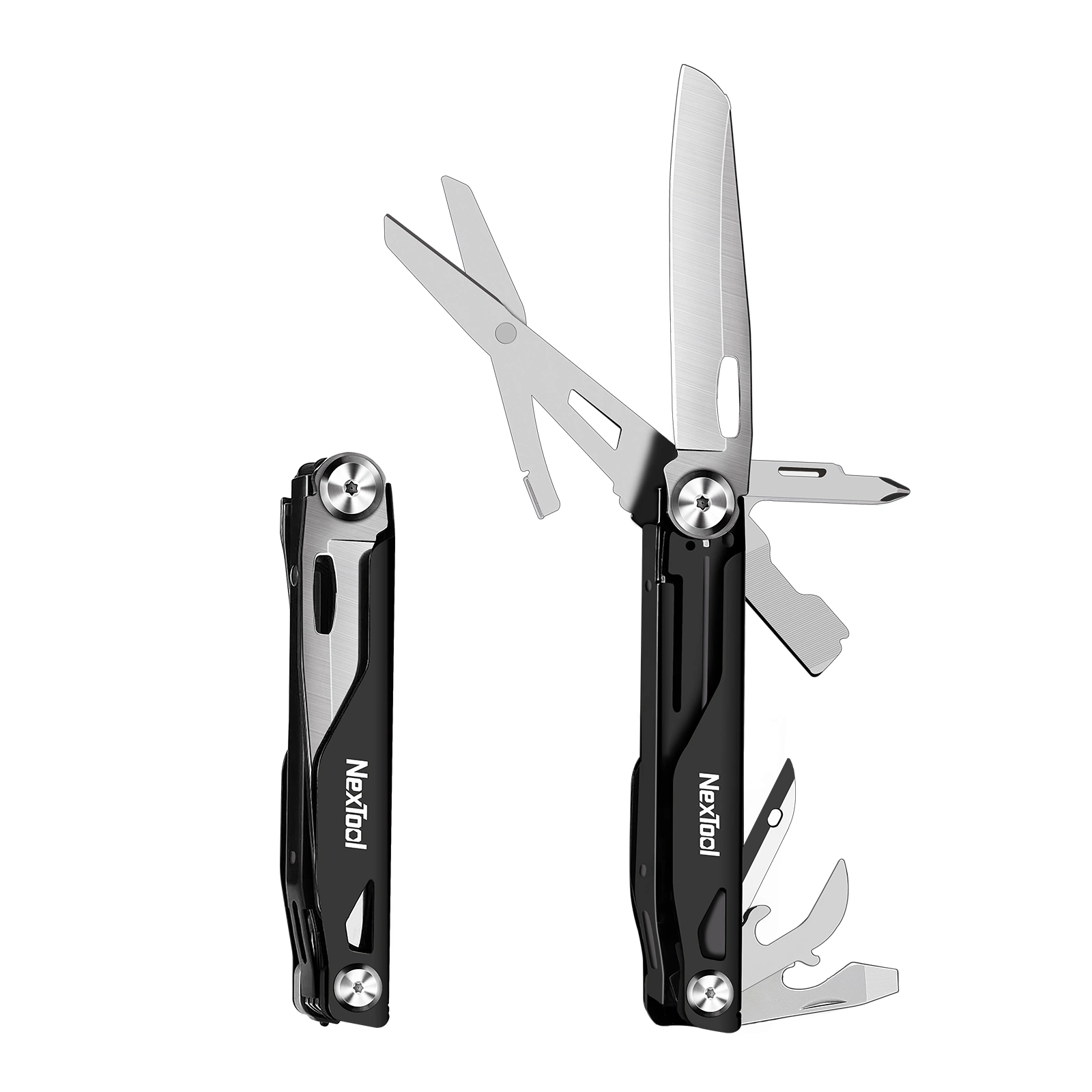 Nextool Wholesale/Supplier 12 Functions Pocket Folding Knife with Full Locking