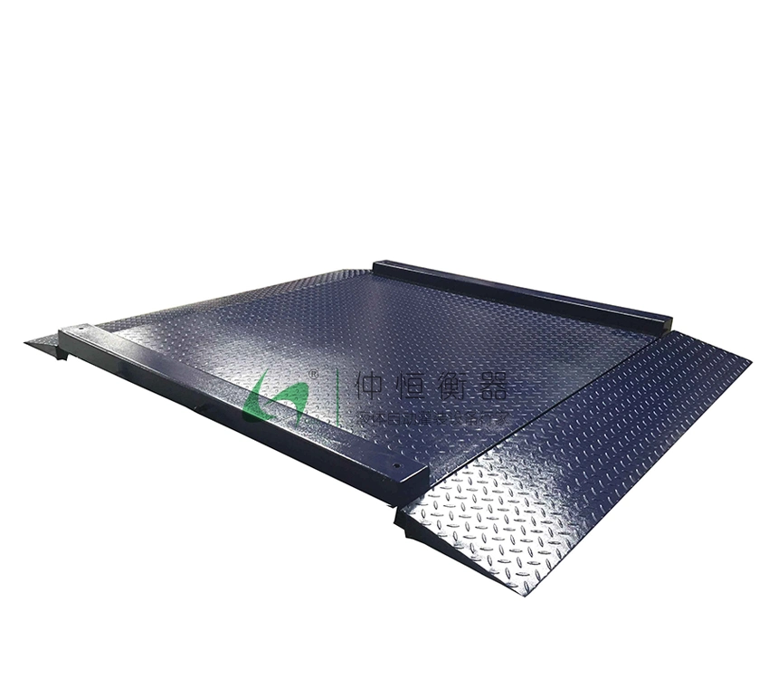 Heavy Duty Floor Scale with Ramps Low Profile Floor Scalemid Steel (I-L 1.2*1.2m)