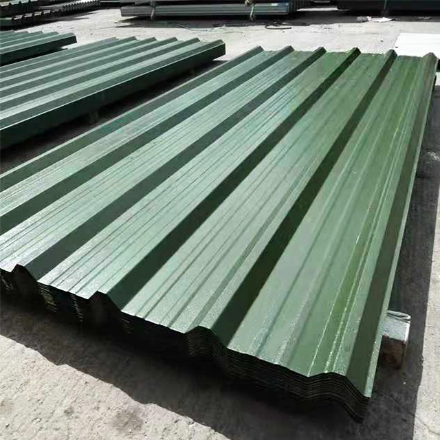 Cheap Prepainted Colored Galvanized Roofing Sheet PPGI Corrugated Steel Sheet