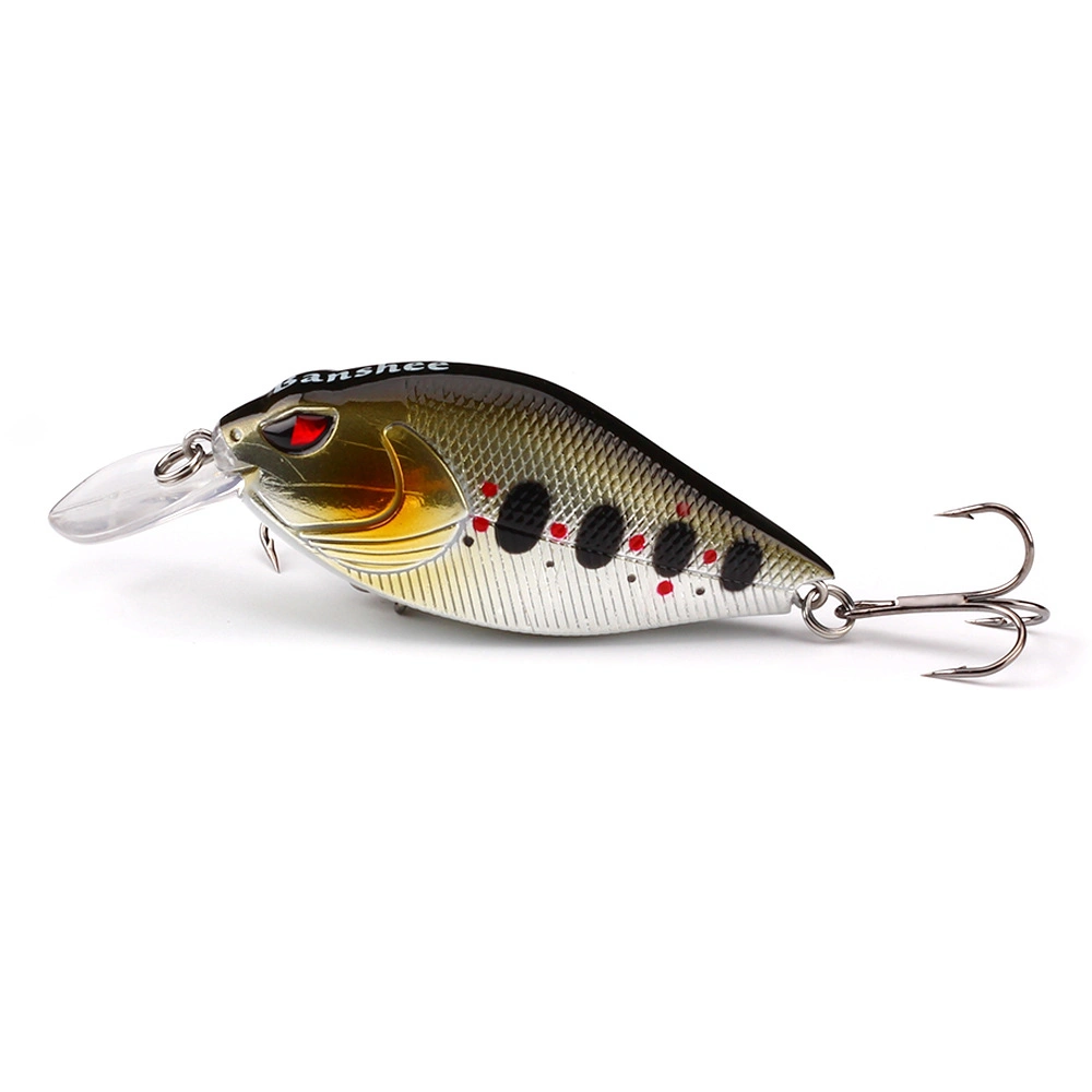 68mm 15g Schwimmende crankbait flach Tauchen crankbait Angeln Köder Großhandel Lieferanten