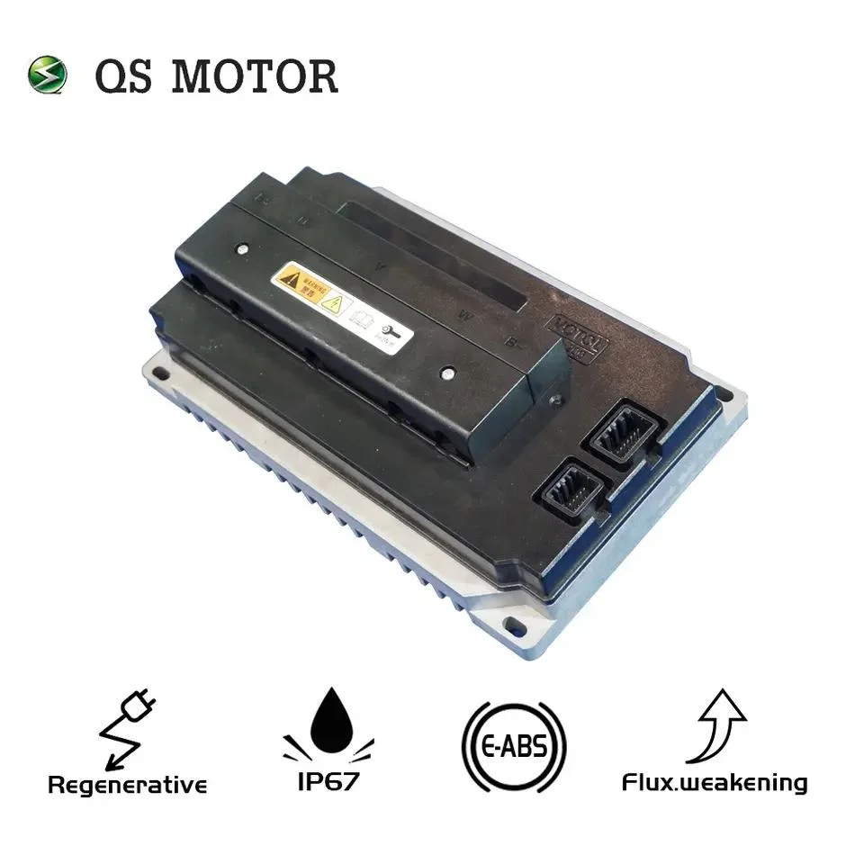 Qsmotor 138 4000W 90h 7500W Continuous 72V 100kph MID Drive Motor