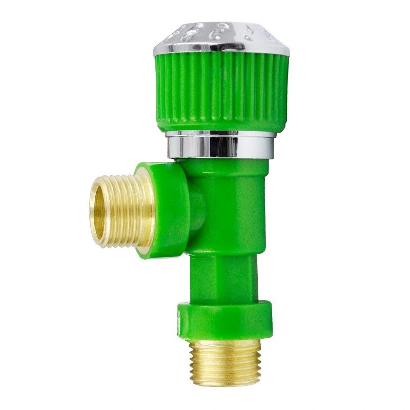 China Orange PPR Tap Faucet Water Plastic Water Tap Angle Valve