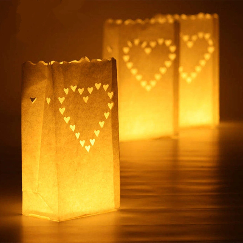 Tealight Paper Lantern Candle Bag Holder for Party Wedding Decoration