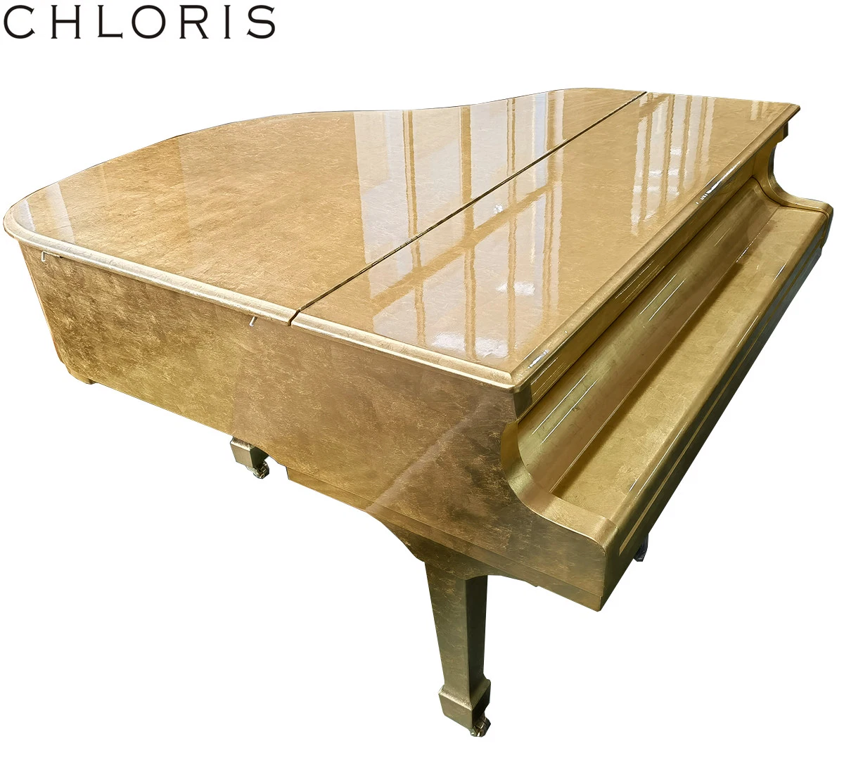 Oro Hg Grand Piano-152G1 con diseño de lujo