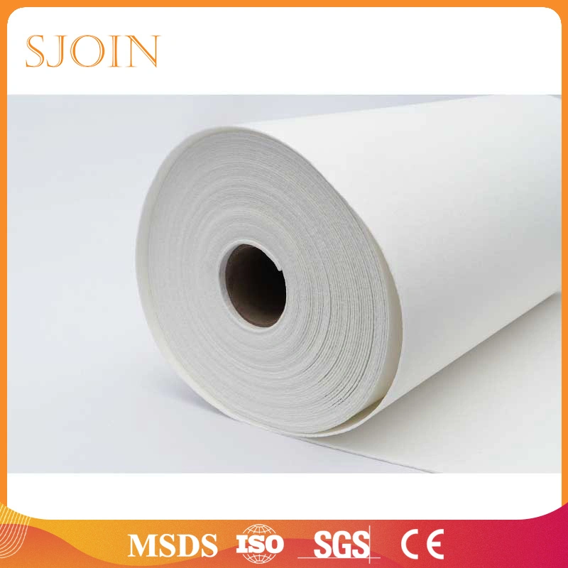 3mm Thick Refractory Ceramic Fiber Kiln Paper Manufactrure Building Material Heat Insulaton Paper for Glass